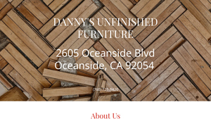 DANNYS UNFINISHED FURNITURE - unfinished furniture factory