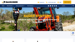 Auger Systems - Danuser - best hydraulic auger manufacturer usa
