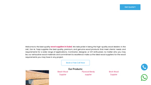 High Quality Wood Supplier in Dubai, UAE - DAR AL TAQA - wood manufacturer