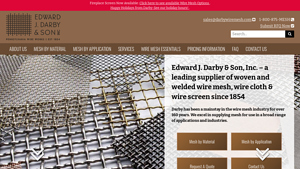 Wire Mesh & Wire Cloth Since 1854 - welded mesh factory