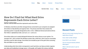 How do I find out what hard drive represents each drive letter? - can you disk be from different manufacturer