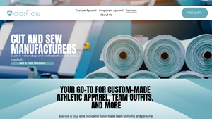 dasFlow High-Quality USA-Made Cut and Sew Manufacturering - cut and sew manufacturer