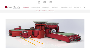 Shaker Systems & Vibration Testing Solutions | Data Physics - shinken vibration test systems / shakers' manufacturer