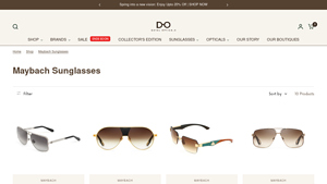 Buy Premium Maybach Sunglasses Online | Dayal Opticals - maybach sunglasses company
