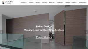 DAYORIS Doors | Modern Doors, Custom doors made to specifications - custom door manufacturer