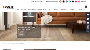 7.0mm WPC Vinyl Plank Flooring Manufacturers - kitchen vinyl flooring factory