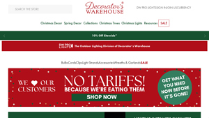 Outdoor Christmas Lights - Decorators Warehouse - white christmas lights bulk