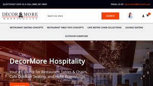 Decor N More Wholesale Hospitality Restaurant Furniture - restaurant furniture factory