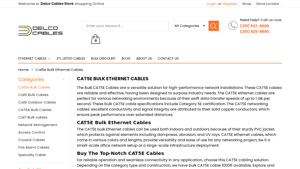 Buy Online Cat5e Bulk Ethernet Cables - cat5 bulk