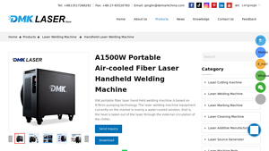 A1500W Portable Air-cooled Fiber Laser Handheld Welding Machine - portable welding machine factory