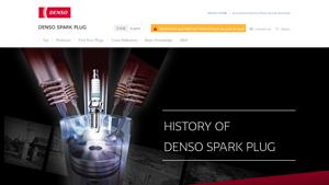 HISTORY OF DENSO SPARK PLUG - car spark plug factory