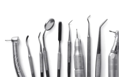 A relevant stock photo of dental instruments china in a typical setting.