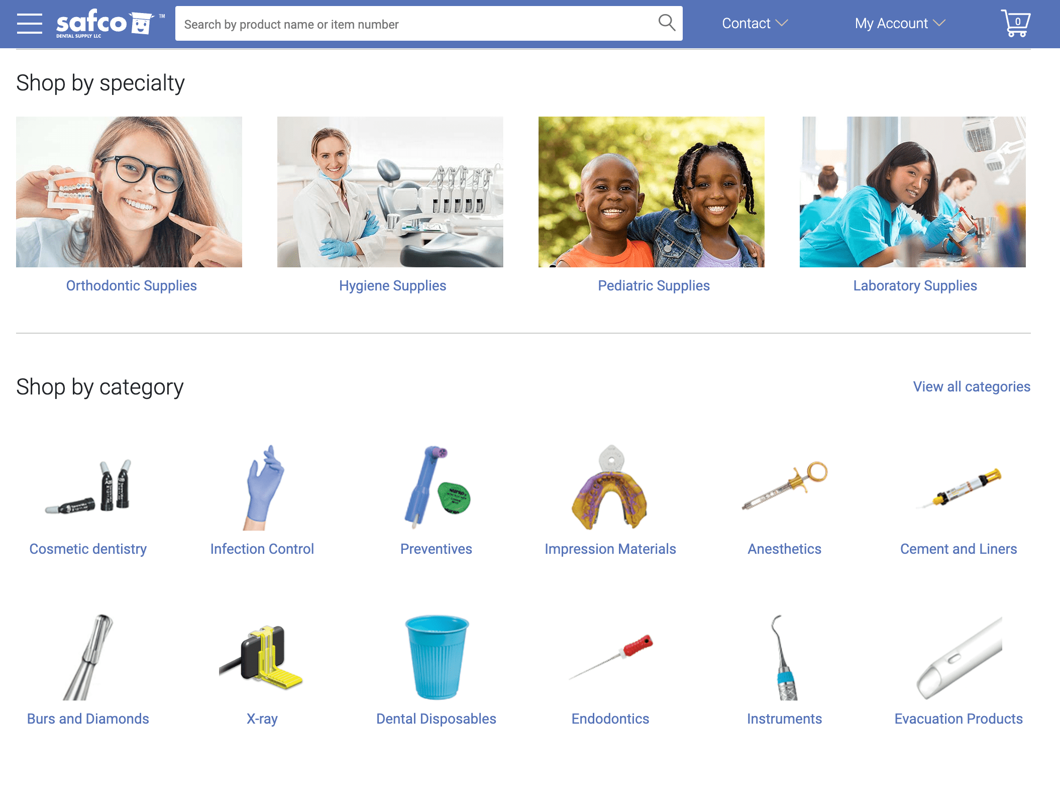 A relevant stock photo of dental products manufacturers in a typical setting.