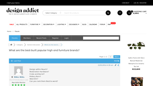 What are the best-built popular high end furniture brands? - best furniture factory