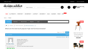 What are the best-built popular high end furniture brands? - high end furniture company