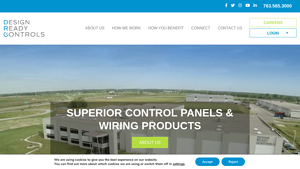Homepage - Design Ready Controls - control panel manufacturer