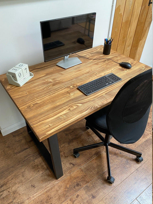 A relevant stock photo of desk top custom in a typical setting.