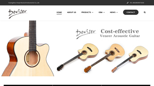 Professional Guitar Manufacturers | Deviser guitar - manufacturer of musical instruments