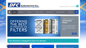 DFC Industries, Inc. | WHOLESALE HVAC AIR FILTER DISTRIBUTOR - air filter manufacturer