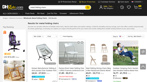Wholesale Cheap Metal Folding Chairs - Buy in Bulk on DHgate.com - metal chairs bulk