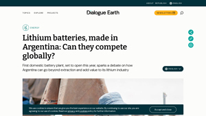 Lithium batteries, made in Argentina: Can they compete globally? - lithium cell factory