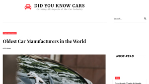 Oldest Car Manufacturers in the World | Did You Know Cars - ford oldest manufacturer