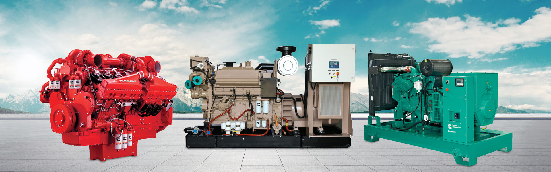 A relevant stock photo of diesel generator manufacturer in a typical setting.