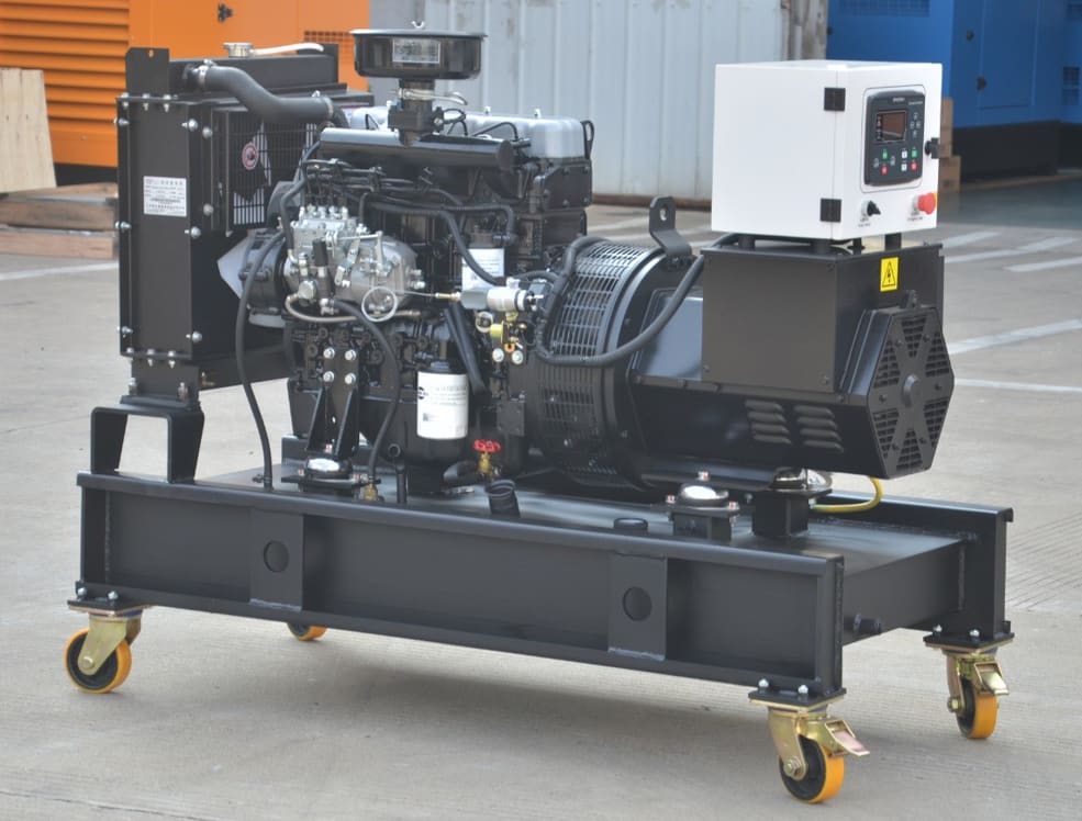 A relevant stock photo of diesel generator manufacturer in a typical setting.