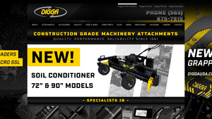 Digga North America - Auger, Anchor & Foundation Drives Specialists - best hydraulic auger manufacturer usa