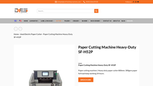 Paper Cutting Machine Heavy-Duty SF-H52P - paper cutting machine factory