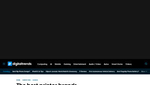 The best printer brands - Digital Trends - printer manufacturer