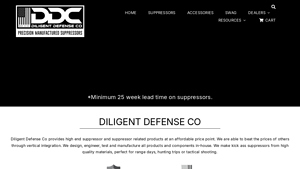 Diligent Defense Co - Precision Manufactured Suppressors - silencer manufacturer