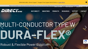 Direct Wire | Industrial Wire & Cable Manufacturer - wire manufacturer