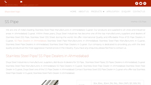 Stainless Steel Pipe / SS Pipe Dealers in Ahmedabad - Divya Steel - ss pipe manufacturer