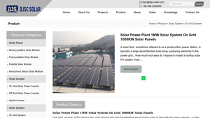 Solar Power Plant 1MW Solar System On Grid 1000KW Solar ... - on grid solar system factory