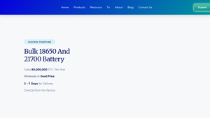 Bulk 18650 Battery - dlnenergy.com - 21700 battery bulk