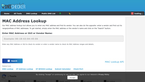 MAC Address Lookup | MAC/OUI/IAB/IEEE Vendor Search - mac address by manufacturer