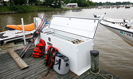 A relevant stock photo of dock custom in a typical setting.