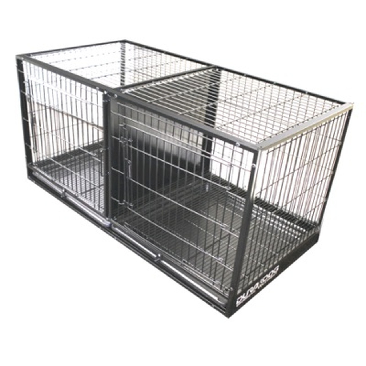 A relevant stock photo of dog cage supplier in a typical setting.