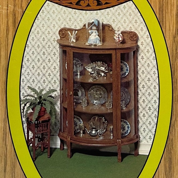 A relevant stock photo of dollhouse furniture china in a typical setting.