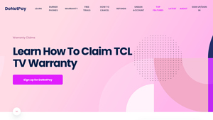 How To Claim TCL TV Warranty [Top Tips] - DoNotPay - tcl manufacturer warranty
