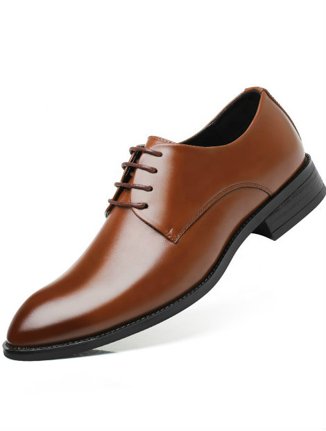 A relevant stock photo of dress shoe manufacturer in a typical setting.