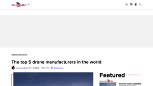 The top 5 drone manufacturers in the world - drone manufacturer