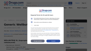 Generic Wellbutrin XL Availability - Drugs.com - best generic bupropion manufacturer