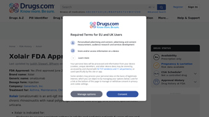 Xolair (omalizumab) FDA Approval History - Drugs.com - xolair manufacturer