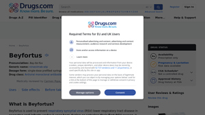 Beyfortus: Uses, Dosage, Side Effects, Warnings - Drugs.com - beyfortus manufacturer