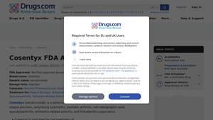 Cosentyx (secukinumab) FDA Approval History - Drugs.com - cosentyx manufacturer