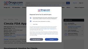 Cimzia (certolizumab pegol) FDA Approval History - Drugs.com - cimzia manufacturer