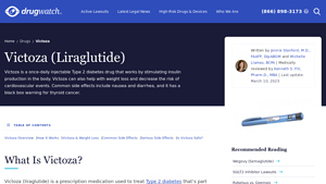 Victoza (Liraglutide): Injectable Type 2 Diabetes Drug Uses ... - Drugwatch - victoza manufacturer