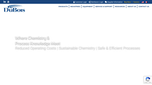 DuBois | Leading Single Source Specialty Chemicals Supplier - chemical manufacturer blue ash